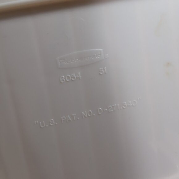 Rubbermaid Space-Saver Drainer 6054 Vintage 1988 Dish Drying Rack Almond Beige - Picture 11 of 14